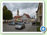 Typisk Eisenach med  Georgenkirche sitt spir synlig over hustakene.