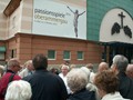 Oberammergau....   
Vi er fremme i pasjonsspillbyen Oberammergau i Bayern.  En egen hall med plass til ca 5000 pers. er bygget for dette spillet som gjennomføres hvert 10. år.