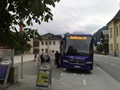 Hjemreise....   
Dagen er kommet da vi må begynne på hjemreisen. Vi forlater Zell am See med "Nettbussen" vår.